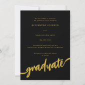 Moderner Arch Foto Abschluss Ankündigung (Rückseite)