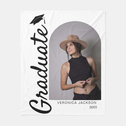 Moderner Arch Foto Abschluss Fleecedecke (Vorderseite)