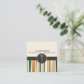 Moderner Arzt Med Pediatrics Ernennung Terminkarte (Stehend Vorderseite)