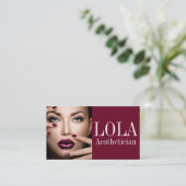 Moderner Ästhetik Salon & Wellness-Center Makeup A Visitenkarte (Stehend Vorderseite)