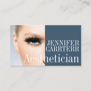 Moderner Ästhetik Salon Wellness-Center Makeup Art Visitenkarte