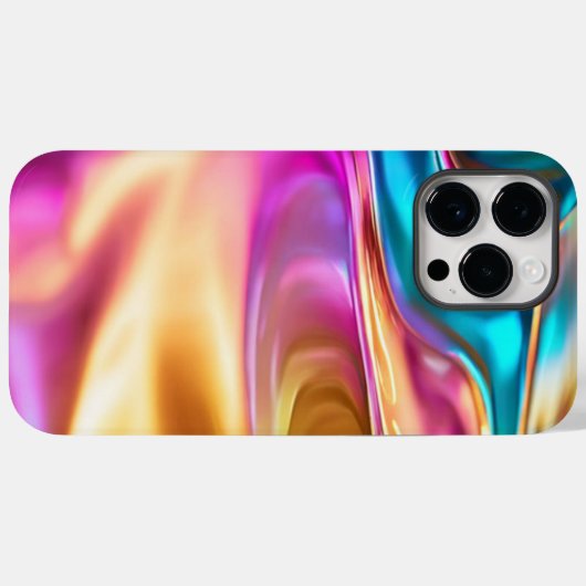 Moderner ästhetischer Abstrakter Hintergrund Case-Mate iPhone Hülle (Rückseite (Horizontal))