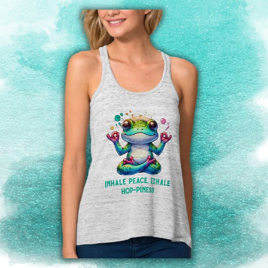 Moderner atemberaubender Frosch | Tank Top