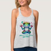 Moderner atemberaubender Frosch | Tank Top (Vorderseite)
