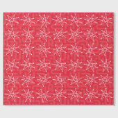 Moderner Atomstar MCM im Mittelalter Geschenkpapier (Flach)