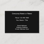 Moderner Automobilservice-Entwurf Visitenkarte (Rückseite)