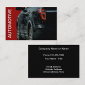 Moderner Automobilservice-Entwurf Visitenkarte (Vorne/Hinten)