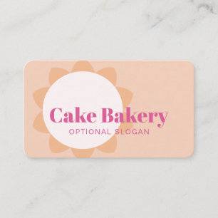 Moderner Bäcker Konditor Bäckerei Visitenkarte