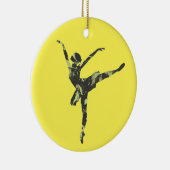 Moderner Balletttänzer, moderner Tanz Keramik Ornament (Rechts)