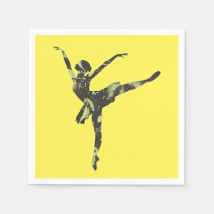 Moderner Balletttänzer, moderner Tanz Serviette