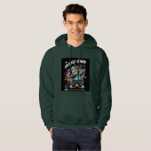 Moderner Bär-Design-Hoodie Hoodie (Vorne ganz)