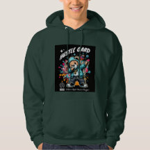 Moderner Bär-Design-Hoodie
