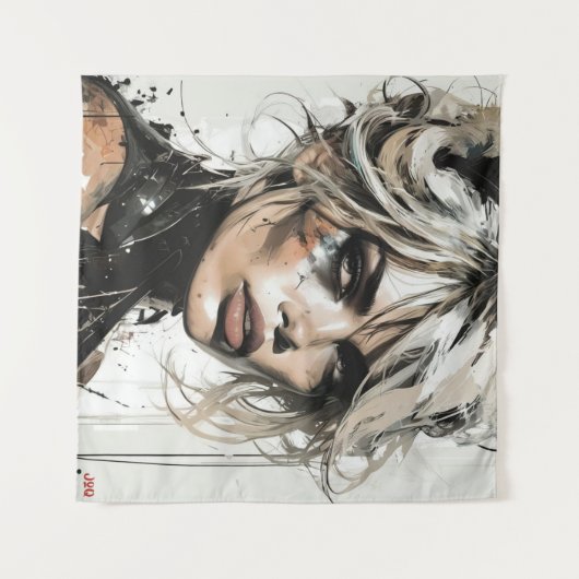 Moderner Bardot Wandteppich (Vorderseite (Horizontal))