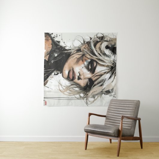 Moderner Bardot Wandteppich (Beispiel (Horizontal))