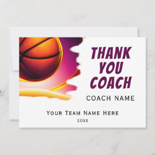 Moderner Basketball Danke Trainer