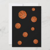 Moderner Basketballspieler-Teamfoto-Memory-Mate (Rückseite)