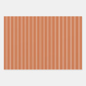 Moderner Bauernhof Urlaub in Orange verbrannt Geschenkpapier Set (Vorderseite 2)