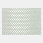 Moderner Bauernhof Urlaub pastellgrün Geschenkpapier Set (Vorderseite)