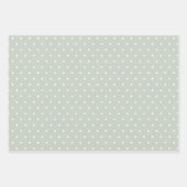 Moderner Bauernhof Urlaub pastellgrün Geschenkpapier Set (Vorderseite 3)