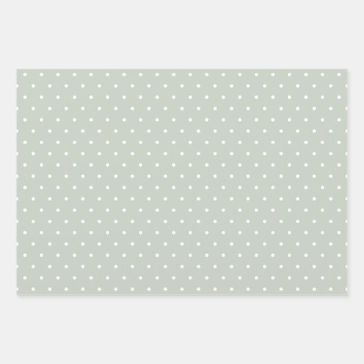 Moderner Bauernhof Urlaub pastellgrün Geschenkpapier Set (Vorderseite 3)