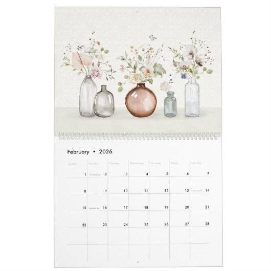 Moderner Bauernkalender 2024 Kalender (Feb 2026)