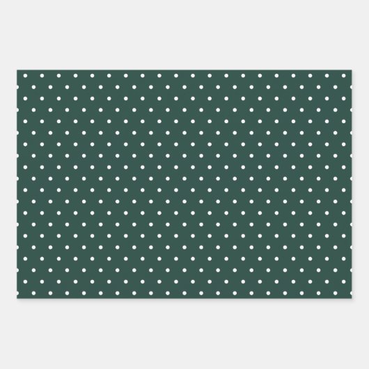 Moderner Bauernurlaub dunkelgrün Geschenkpapier Set (Vorderseite 3)