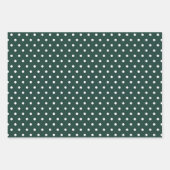 Moderner Bauernurlaub dunkelgrün Geschenkpapier Set (Vorderseite 3)