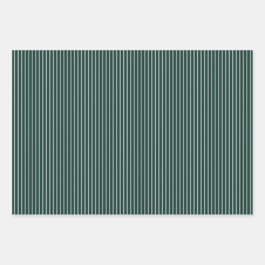 Moderner Bauernurlaub dunkelgrün Geschenkpapier Set (Vorderseite 2)