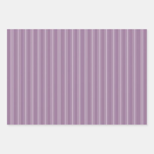 Moderner Bauernurlaub staubig lila Geschenkpapier Set (Vorderseite 2)