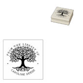 Moderner Baum aus der Bibliothek Gummistempel (Stempel)