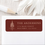 Moderner Baumwald Rustikale Hochzeitssemble-Rückse<br><div class="desc">Moderner Baumwald Rustic Wedding Return Address Label Ob Sie den Knoten in Ihrer Heimatstadt oder das Sprichwort "I do" vor dem Hintergrund eines mystischen Waldes binden, unsere Hochzeitskollektion verbindet Eleganz und Minimalismus nahtlos zum Set für Ihren besonderen Tag. Es stehen Anpassungsoptionen zur Verfügung, um sicherzustellen, dass Ihre Designs Ihre Persönlichkeit...</div>