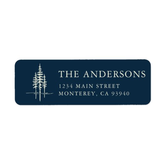 Moderner Baumwald Rustikale Hochzeitssemble-Rückse (Vorne)