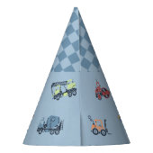 Moderner Bausatz Partyhütchen (Rückseite)