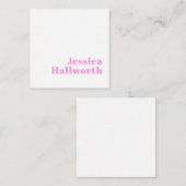 Moderner, bearbeitbarer Firmenname oder Vor- und N Mitteilungskarte (Vorne/Hinten)