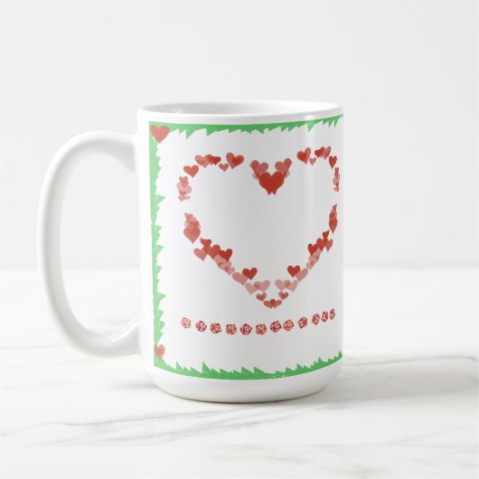 Moderner Becher Kaffeetasse (Links)