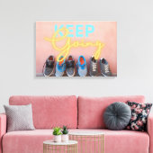 Moderner Behalt wird Motivierend Leinwanddruck (Insitu (Wohnzimmer))