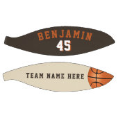 Moderner, benutzerdefinierter Basketball mit Teamn (Panele)