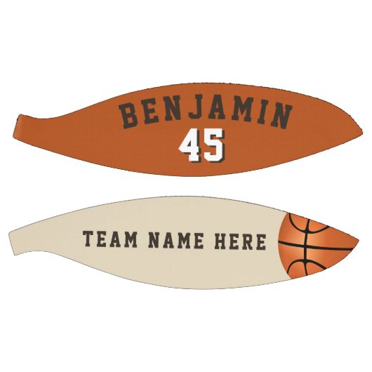 Moderner, benutzerdefinierter Basketball mit Teamn (Panele)