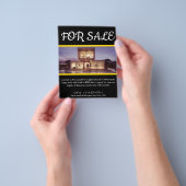 Moderner, benutzerdefinierter, echter QR-Anwesen-C Flyer (Gruppe)