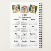 Moderner, benutzerdefinierter Hund 3 Foto 2023 Kal Planer (Rückseite)