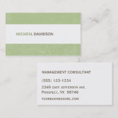 Moderner Berater-coole Geschäfts-Karten Visitenkarte (Vorne/Hinten)