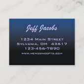 Moderner Berater Visitenkarte (Rückseite)