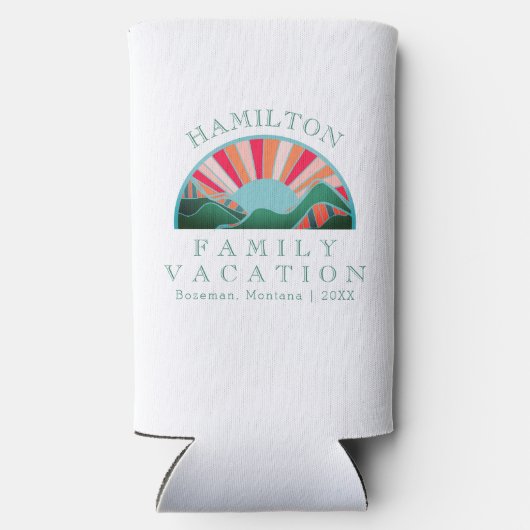 Moderner Bergurlaub im Freien Selters Dosenkühler (Rückseite)