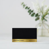 Moderner beruflicher eleganter erstklassiger visitenkarte (Stehend Vorderseite)
