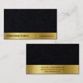 Moderner beruflicher eleganter erstklassiger visitenkarte (Vorne/Hinten)