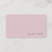 Moderner beruflicher eleganter Trendy Lech Visitenkarte (Vorderseite)