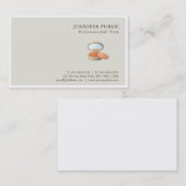 Moderner beruflicher eleganter visitenkarte (Vorne/Hinten)