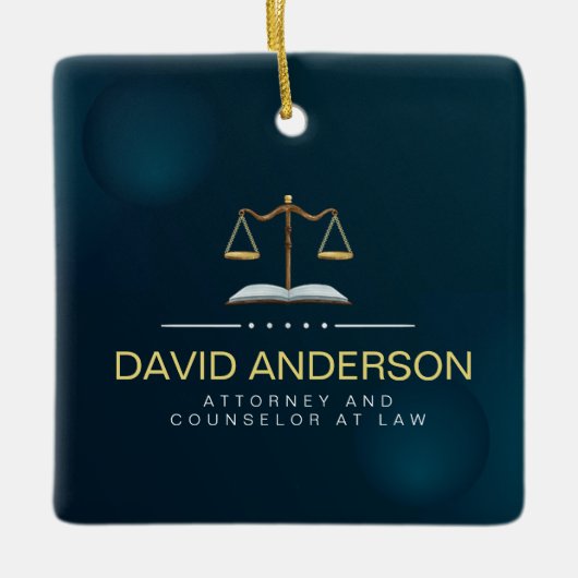 Moderner Beruflicher Grüne Goldschmied Keramikornament (Vorderseite)