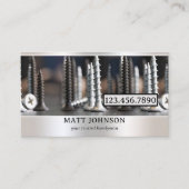 Moderner Beruflicher Handyman QR-Code Visitenkarte (Vorderseite)