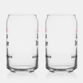 Moderner Beruflicher, individueller Business-Chic Dosenglas (Links)